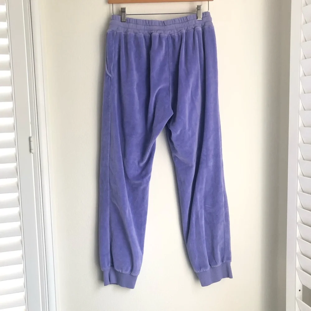 Jumper 1234 size 3 (Medium) Terry Cloth Velour Hand-dyed Lilac Track Suit - Picture 6 of 11